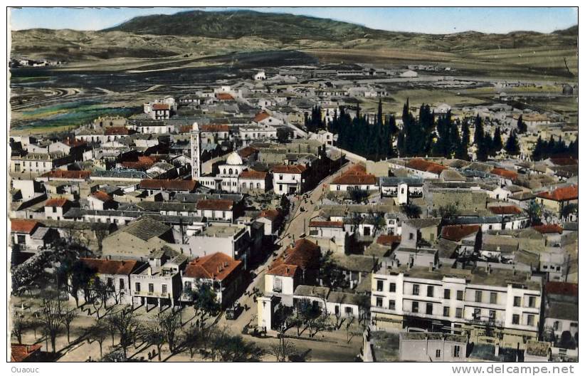 Afrique - Algérie - Setif - Vue Générale du faubourg de la Gare et nouvelle Mosquée