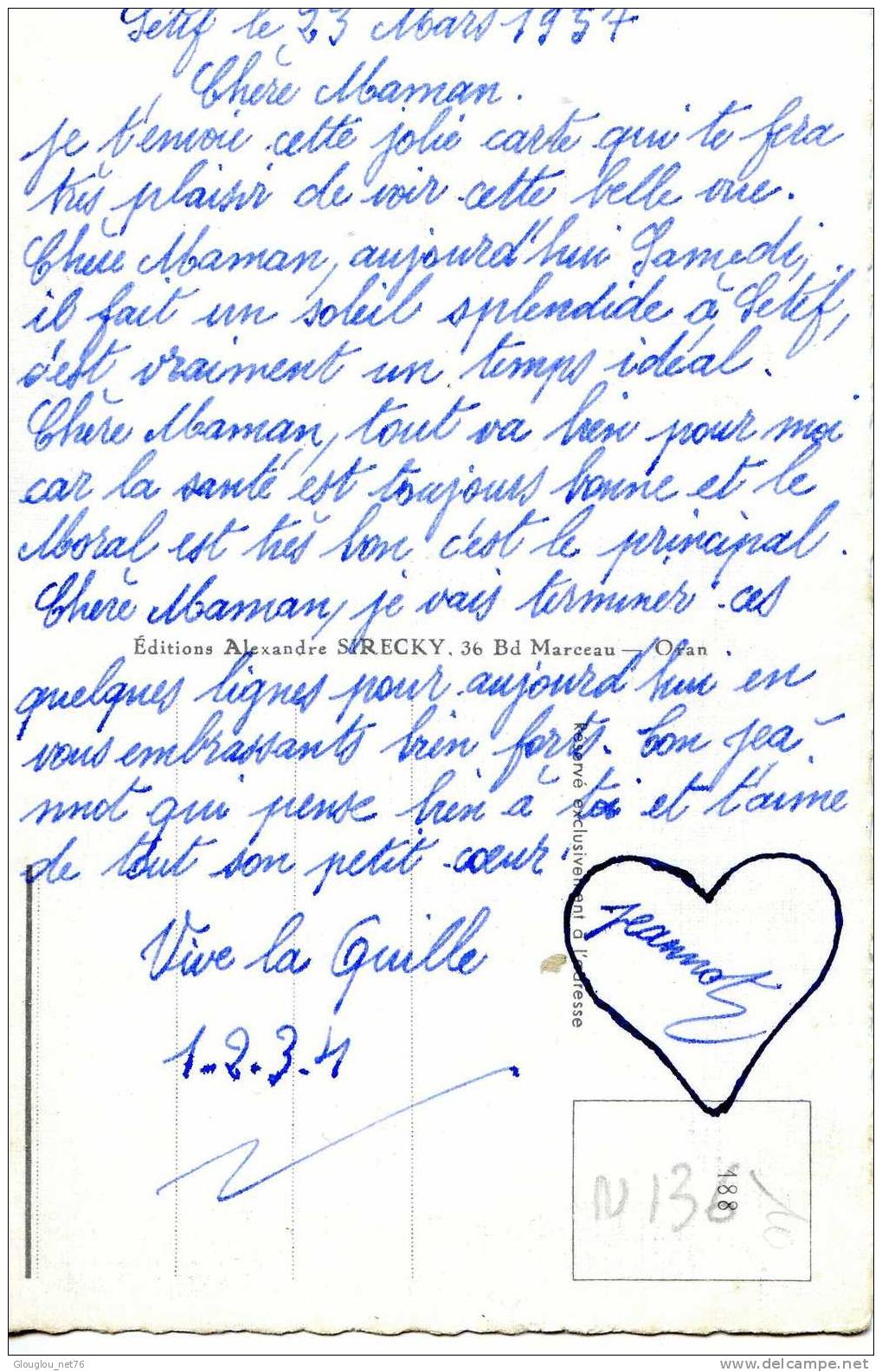 SOUVENIR DE SETIF.....CPSM PETIT FORMAT