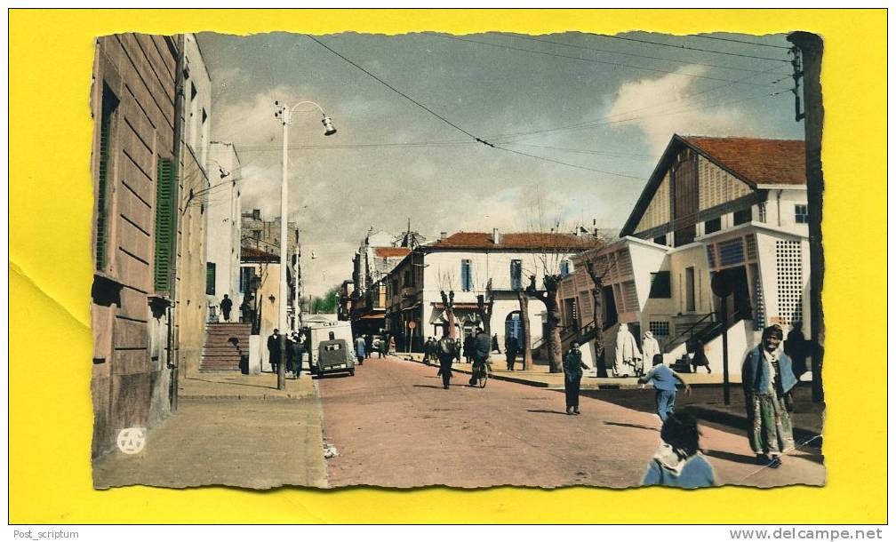 Afrique -   Algérie - Sétif - rue cardinal Lavigerie