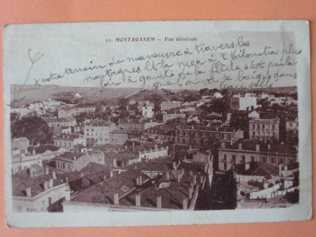 algérie MOSTAGANEM  vue generale