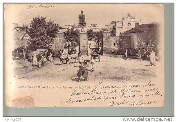 MOSTAGANEM la porte de MASCARA  1906
