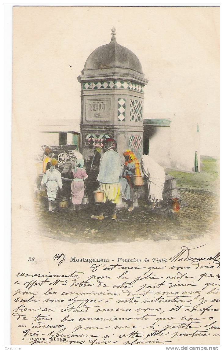 MOSTAGANEM  FONTAINE DE TIJDIT