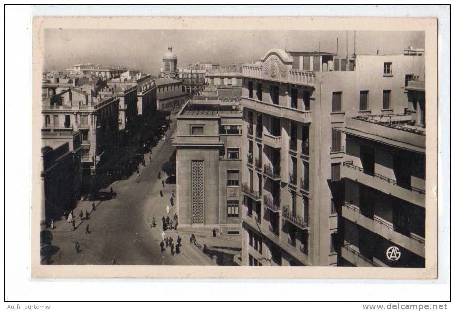 CPSM MOSTAGANEM , VUE GENERALE , 1950