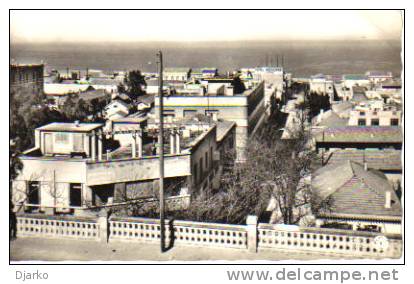 Carte postale de Mostaganem - Le quartier de l'Avenue Raynal.