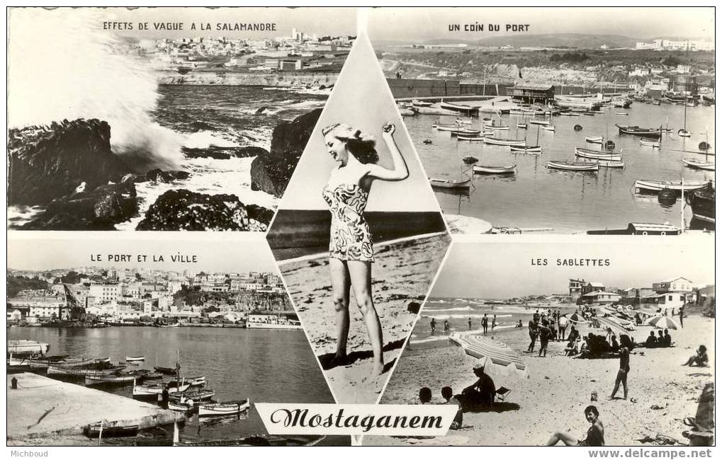 cpsm-Algérie-Mostaganem-M ultivue