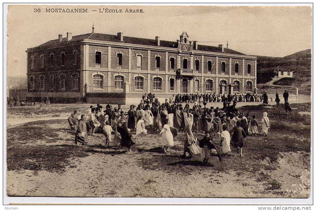 MOSTAGANEN -  L'ECOLE ARABE     ( animation )      N°36