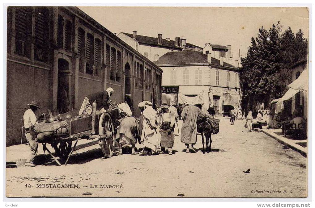 MOSTAGANEN -  LE MARCHE      ( animation )      N°14