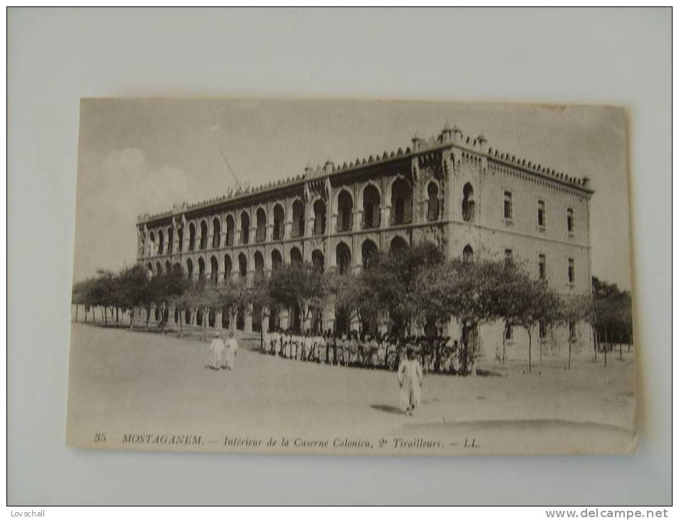 Mostaganem. -- Intérieur de la Caserne Colonieu,2e Tirailleurs.