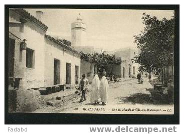 MOSTAGANEM RUE DU MARABOUT SIDI ALI MOHAMMED N° 50 NON ECRITE ANIMATION