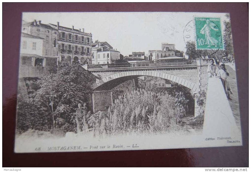 MOSTAGANEM - Pont sur le ravin - LL