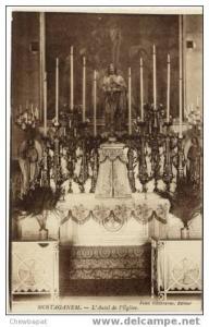 Mostaganem - l´autel de l´église