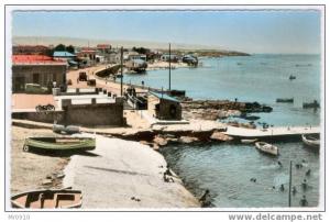 MOSTAGANEM  VUE GENERALE SUR LA PLAGE DE LA SALAMANDRE