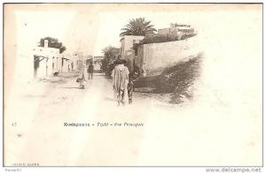 Mostaganem - Tijdit - Rue principale