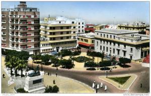 MOSTAGANEM....SQUARE DU DOCTEUR QUERAT...CPSM PETIT FORMAT