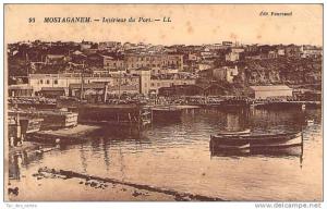 Algérie - Mostaganem - Intérieur du Port