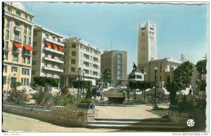 MOSTAGANEM - Le Carrefour de l'Hôtel de Ville