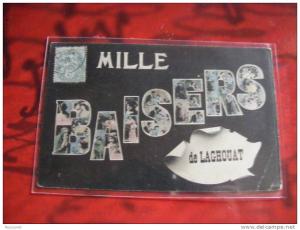 CPA FANTAISIE MILLE BAISERS DE LAGHOUAT