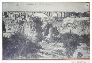 C. Postale  ALGERIE - CONSTANTINE - LE PONT SIDI RACHED