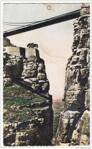 Constantine -Les Gorges de Sidi M'Cid --N°16 - Edition Sirecky- Circulé en 1957-Réf3643