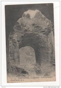 Cpa ALGERIE-- CONSTANTINE -Le Rhummel-Sortie du Gouffre