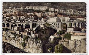 CONSTANTINE  VUE GENERALE  DE SIDI RACHED  CARTE AYANT CIRCULEE