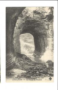 cp, Algérie, Constantine, 5 - Les Gorges du Rhummel