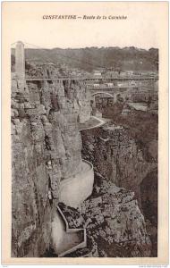 CPA  Constantine Route de la Corniche   G863
