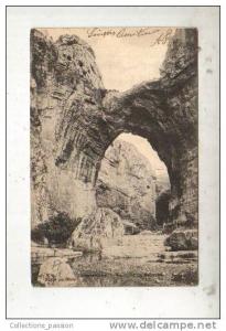 cp, Algérie, Constantine, La Voûte du Rhummel, voyagée 1905