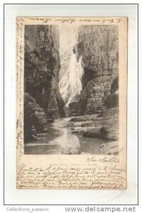 cp, Algérie, Constantine, Gorges du Rhumel, écrite