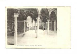 cp, Algérie, Constantine, Intérieur du Palais de la Division
