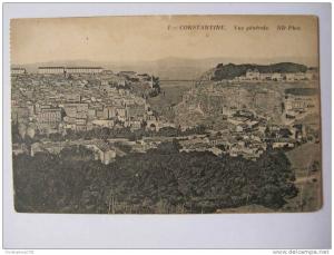 CPA AFN CARTE POSTALE VIERGE  ANNEE 1930  CONSTANTINE