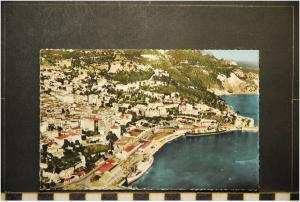 CONSTANTINE  BOUGIE  VUE AERIENNE SUR LE PORT ET UNE PARTIE DE LA VILLE