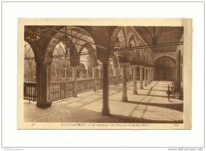 cp, Algérie, Constantine, Intérieur du Palais Dar-el-Bey