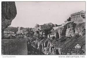 X9506 ALGERIE CONSTANTINE LA CORNICHE ET LE RHUMEL ANNEES 60 CARTE DENTELEE