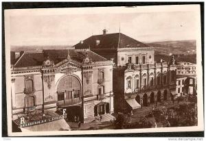 CP395 * 1 carte postale CPSM algerie credit foncier et le theatre
