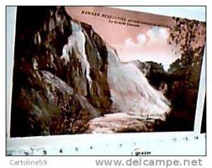 ALGERIE HAMMAM MESKOUTINE PRES GUELMA PROFIL DE LA grande CASCADE N1935 CU18896