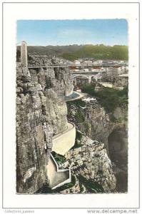 cp, Algérie, Constatine, Route de la Concorde, écrite