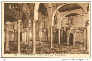 CONSTANTINE - Mosquée Sidi El Kétani  Intérieur  TBE