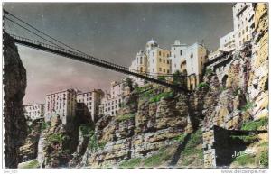 (dd) CPSM Constantine passerelle Perregaud  (bonne etat)