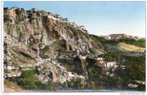 (dd) CPSM Constantine le rocher    (bonne etat)