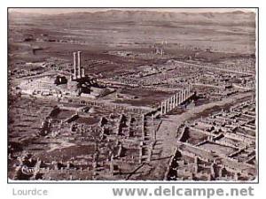 Constantine  vue aérienne des ruines romaines