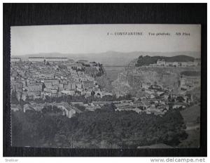 CP Algerie Constantine - 1 - Vue Generale ; ND