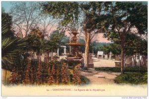 CPA   Constantine Le square de la République   B492