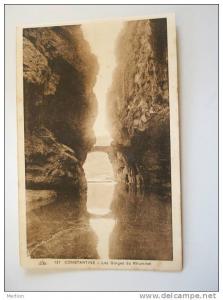 Algeria Algerie - Constantine - Les Gorges du  Rhummel  - ca  1910-20's - F -  D64767