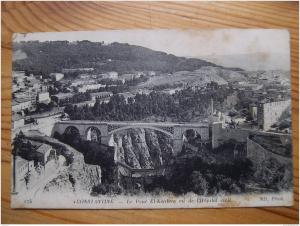 cpa  le pont el kantara