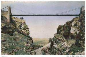 Cpsm  Algérie   Constantine    La Passerelle de Sidi M´ Cid