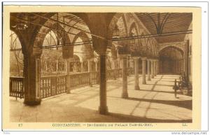 CONSTANTINE Intérieur du Palais Dar-El-Bey