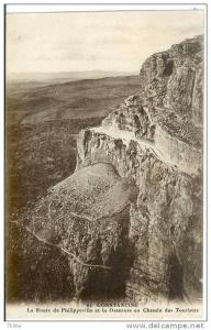 CONSTANTINE La Route de Philippeville et la descente au Chemin des Touristes