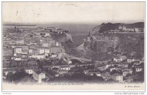 86264 cpa CONSTANTINE vue prise du mansourah 1911voir scans