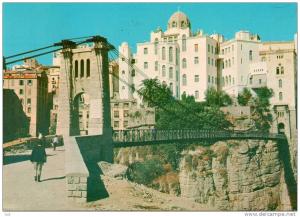 Algérie- CONSTANTINE- La passerelle de l´ascenseur  *PRIX FIXE